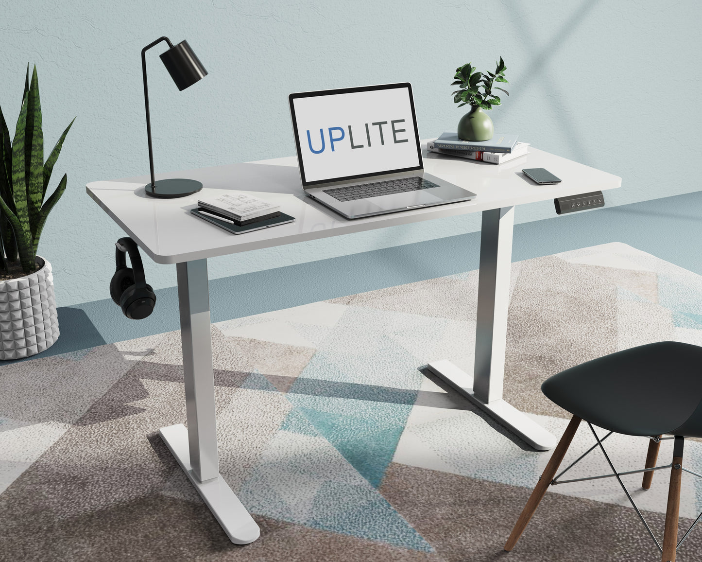 Dual Motor Ergonomic Electric Adjustable Stand Up Table Frame (Frame Only)