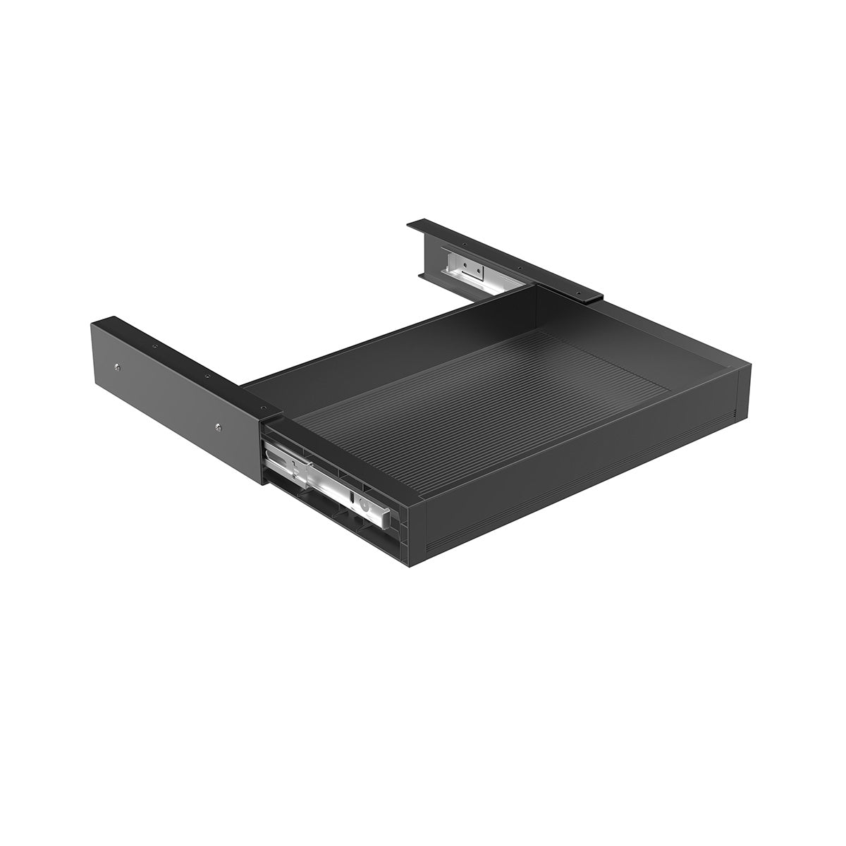 Under Desk Storage Drawer – Ultra Slim Pull-Out Organizer for Regular or Sit-Stand Standing Desks, (16.5” x 10.6”)