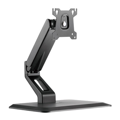 Uplite Ergonomic Free Standing Touch Screen Monitor Stand Fully Adjustable Gas | with base for 1 Screen up to 32"