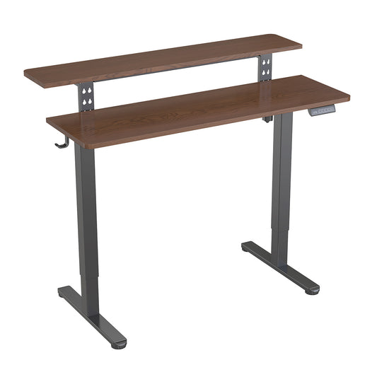 Uplite Single Motor Electric Height Adjustable Standing Desk – Height Adjustable Shelf Desktop