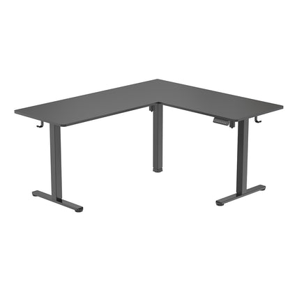 Uplite L Shape Dual Motorized Height Adjustable Stand Up Desk