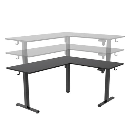 Uplite L Shape Dual Motorized Height Adjustable Stand Up Desk