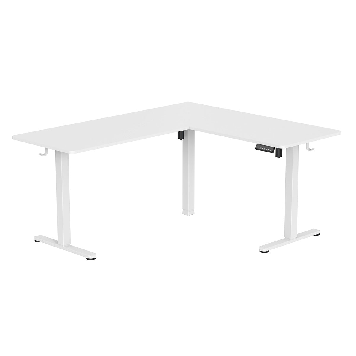 Uplite L Shape Dual Motorized Height Adjustable Stand Up Desk