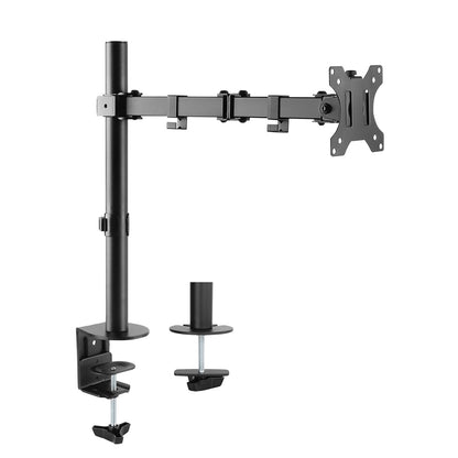 Single LCD Monitor Desk Mount Stand Fully Adjustable up to 32"