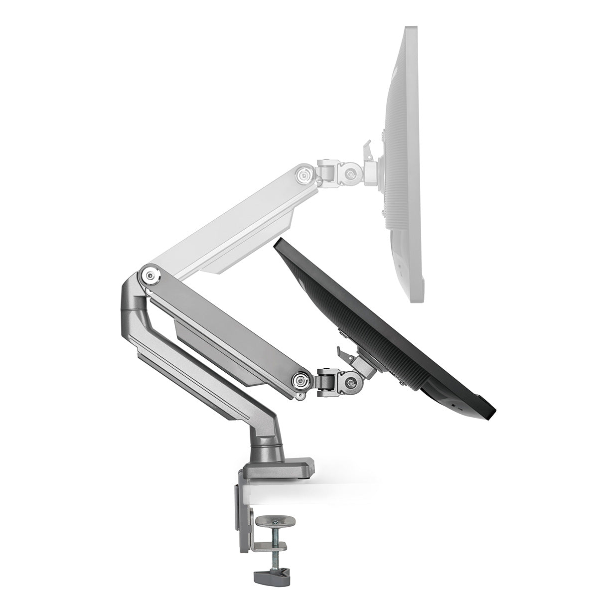 Mechanical Spring Fully Adjustable LCD Monitor Desk Mount Stand up to 32" - 32M