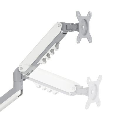 Dual Monitor Mount Height Adjustable Gas Spring Arm for 15” - 32" Screen