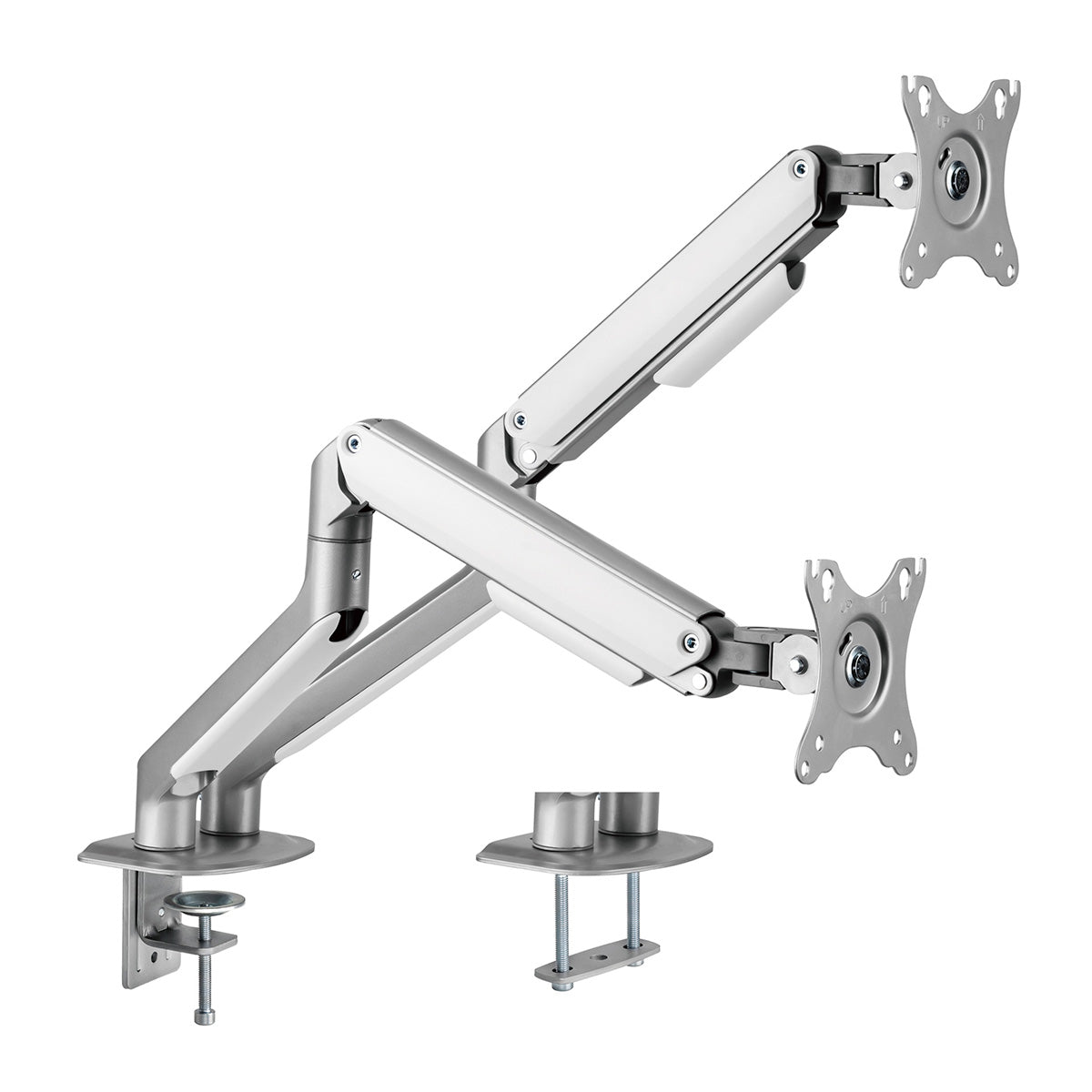 Uplite Dual Spring-Assisted LCD Monitor Arm Articulating Arm for 2 Screens up to 32"
