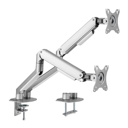 Uplite Dual Spring-Assisted LCD Monitor Arm Articulating Arm for 2 Screens up to 32"