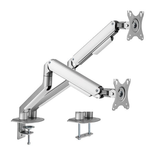 Uplite Dual Spring-Assisted LCD Monitor Arm Articulating Arm for 2 Screens up to 32"