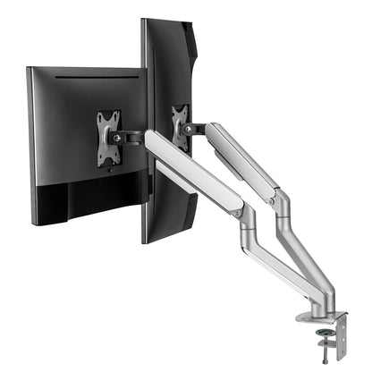 Uplite Dual Spring-Assisted LCD Monitor Arm Articulating Arm for 2 Screens up to 32"