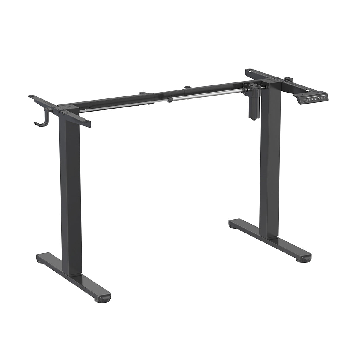 Uplite Ergonomic Electric Height & Width Adjustable Stand Up Table Frame (Frame Only)