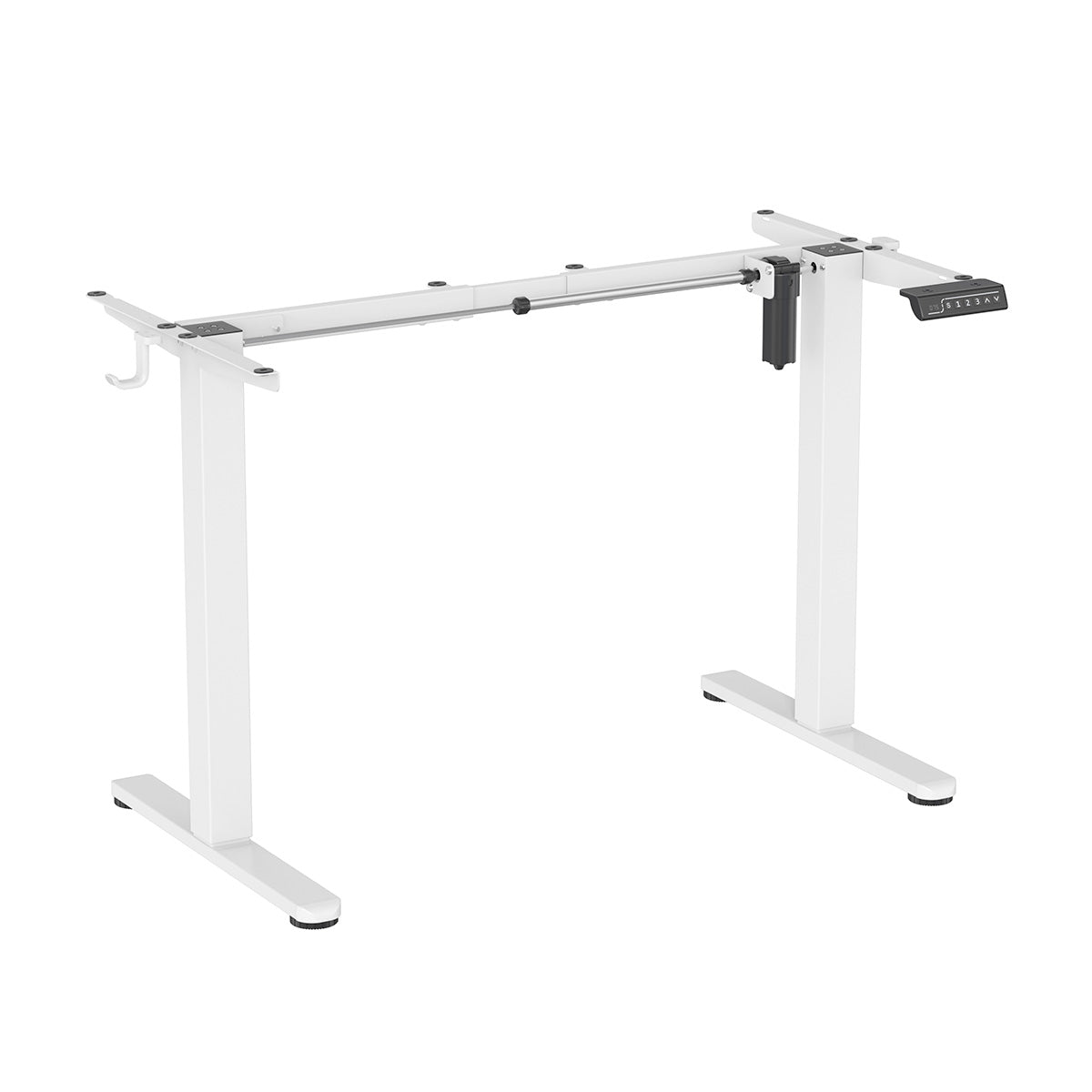 Uplite Ergonomic Electric Height & Width Adjustable Stand Up Table Frame (Frame Only)