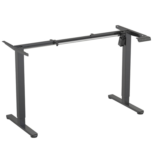 Ergonomic Electric Height & Width Adjustable Standing Desk Frame (Frame Only)