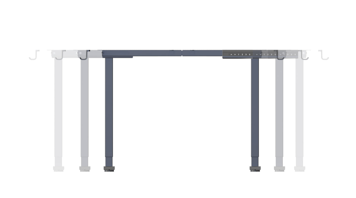 Dual Motor Ergonomic Electric Adjustable Stand Up Table Frame (Frame Only)