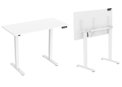 Uplite Mobile Electric Height Adjustable Standing Desk with Tilting Whiteboard