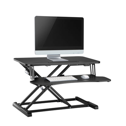 Uplite Electric Standing Desk Riser | Motorized Ergonomic Sit-Stand Height Adjustable Converter