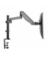 Uplite Ergonomic Height Adjustable Stand Gas Spring Single LCD Monitor Desk Mount Articulating Arm for 1 Screen up to 32"