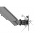Uplite Ergonomic Height Adjustable Stand Gas Spring Single LCD Monitor Desk Mount Articulating Arm for 1 Screen up to 32"