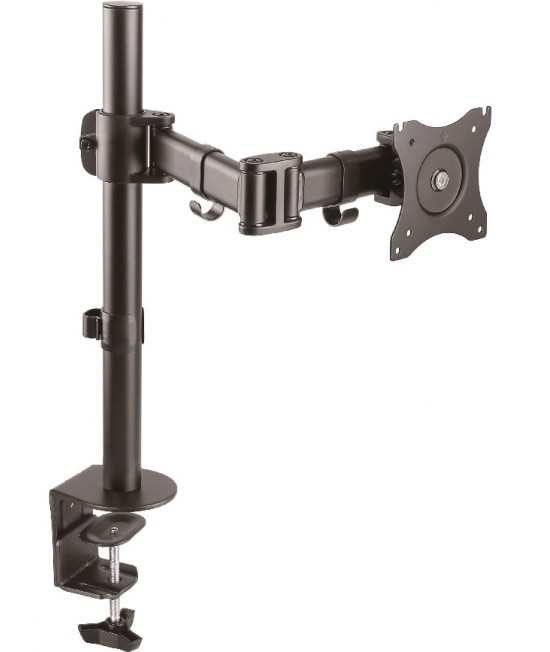 Single LCD Monitor Desk Mount Stand Fully Adjustable up to 32"