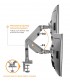 Dual Mechanical Spring Fully Adjustable LCD Monitor Desk Mount Stand up to 32"