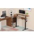 Uplite Single Motor Electric Height Adjustable Standing Desk – Height Adjustable Shelf Desktop