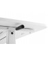 Uplite Ergonomic Height Adjustable  Hand Crank Stand Up Desk, White - UPMD01W