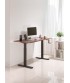 Ergonomic Crank Sit Stand Height Adjustable Desk Frame Manual - UPTF02MN
