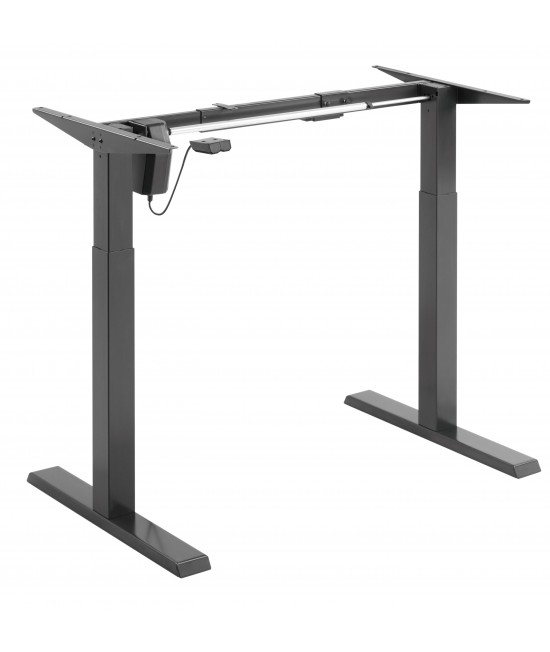 Uplite Ergonomic Electric Height & Width Adjustable Stand Up Table Frame, Motorized and Heavy Duty (Frame Only) - UPTF02SE