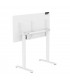 Uplite Mobile Electric Height Adjustable Standing Desk with Tilting Whiteboard - UPWS77W