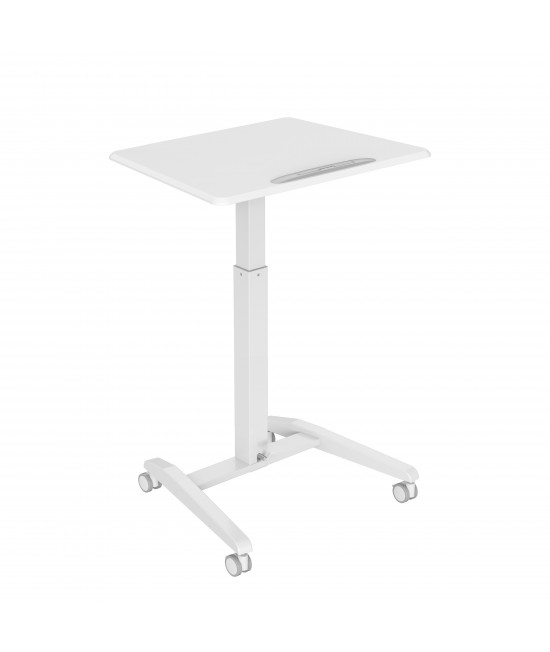 Uplite Tiltable Mobile Gas Spring Sit Stand Desk with Locked Casters -  WS121W