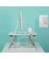 Height Adjustable Slim Desktop Sit Stand Standing Desk Workstation