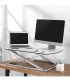 Height Adjustable Slim Desktop Sit Stand Standing Desk Workstation